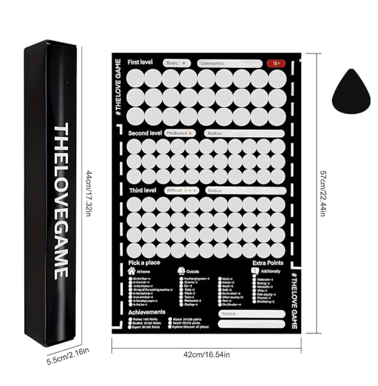 Relationsspelet med unika frågor och utmaningar – Perfekt för par som vill utforska sin kärlek och ha kul tillsammans.