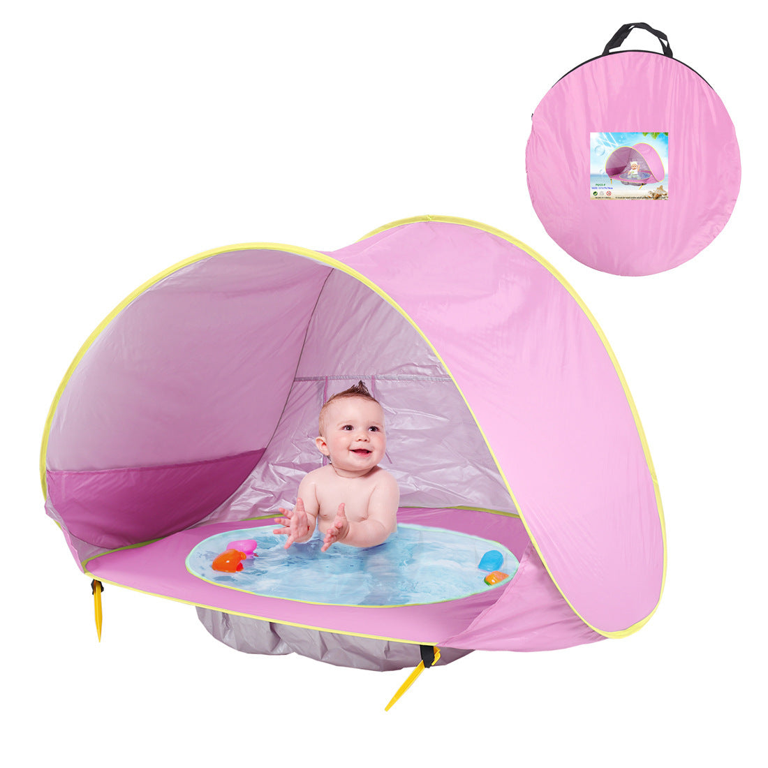 Baby Beach Tent Kids Outdoor Camping Easy Fold Up Waterproof  Up Sun Awning Tent UV-protecting FyndOnline