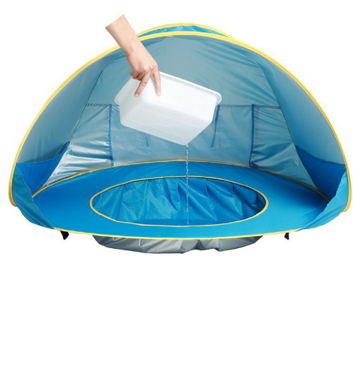 Baby Beach Tent Kids Outdoor Camping Easy Fold Up Waterproof  Up Sun Awning Tent UV-protecting FyndOnline