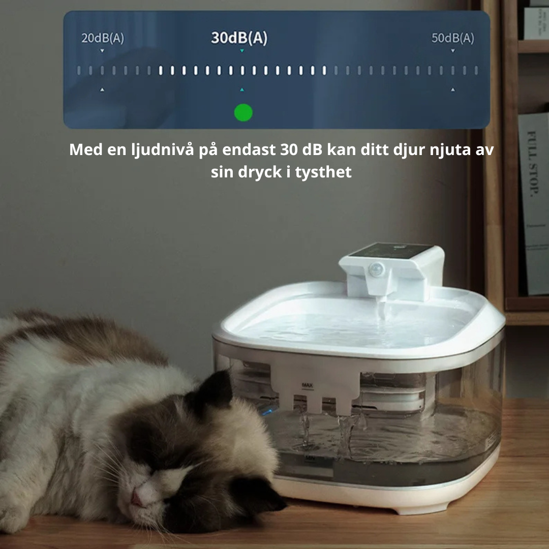 Smart Vattenfontän för Katt och Hund -Fyndonline.se