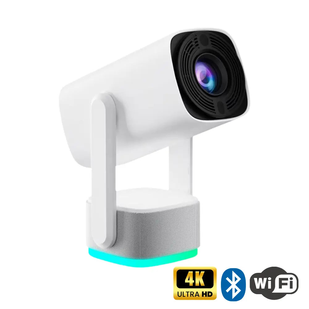 Mini Pro 7 – Batteridriven 4K Miniprojektor med WiFi & Bluetooth – Portabel Hemmabio FyndOnline