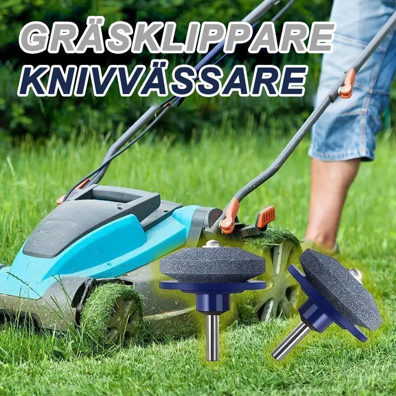 Slipare för Gräsklippare – Korundslipskiva för Borrmaskin (1 set) Fyndonline