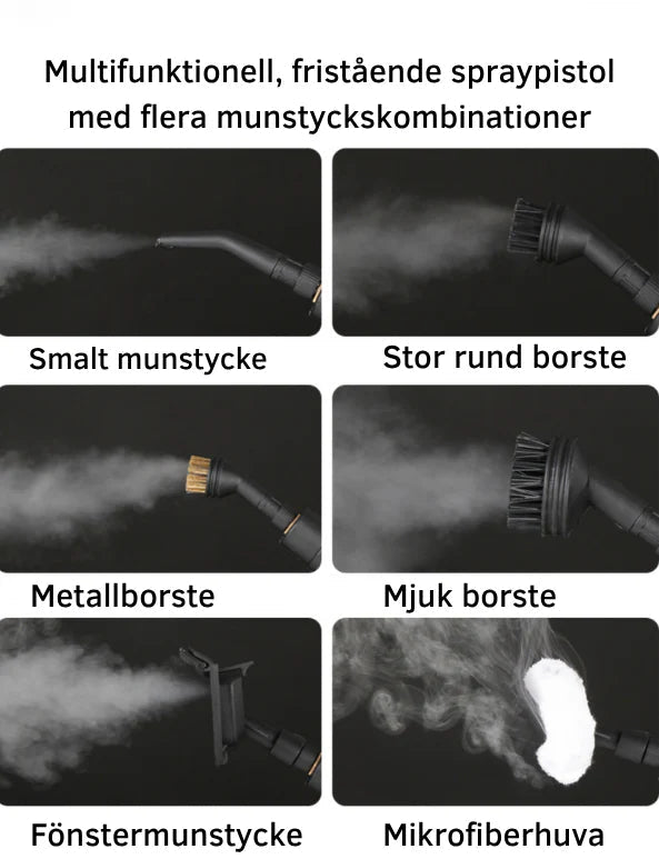 Portabel Ångrengörare 2500W – Handhållen Högtryckstvätt för Hem & Bil FyndOnline
