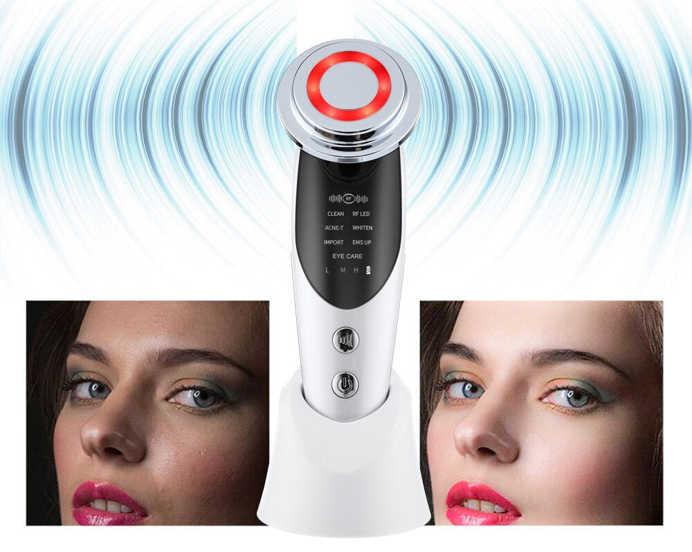 Anti-Aging Enhet – EMS & LED Ljusterapi för Ansiktslyft och Rynkreducering FyndOnline