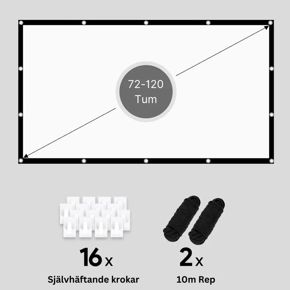 Mini Pro - Projektorduk FyndOnline