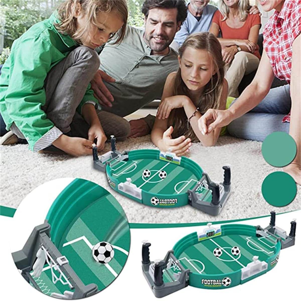 Mini Bordfotbollsspel för Barn – Portabel & Rolig Fotbollsleksak Fyndonline