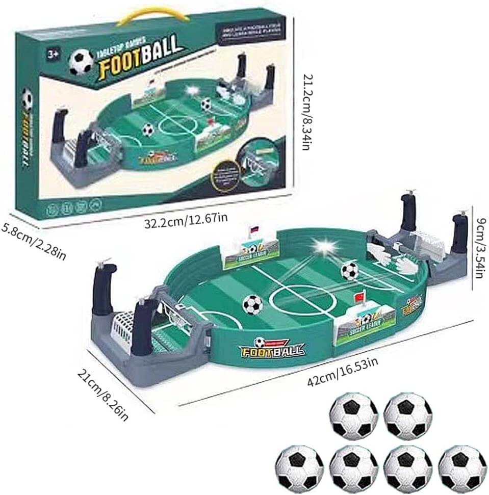 Mini Bordfotbollsspel för Barn – Portabel & Rolig Fotbollsleksak Fyndonline